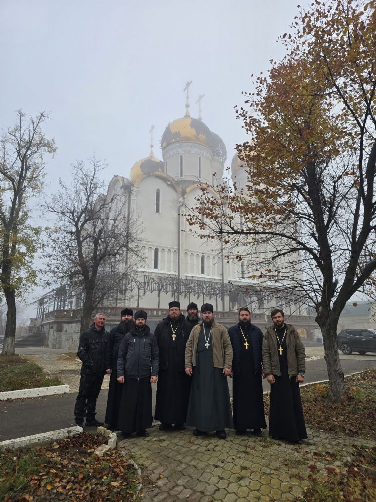 Посещение Никольского монастыря ДНР