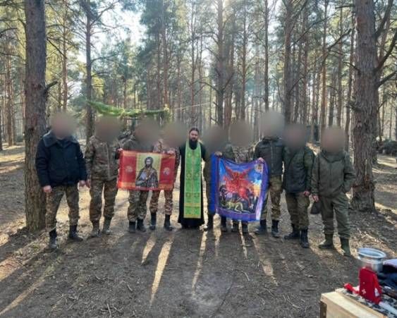 Гуманитарная поездка к воинам