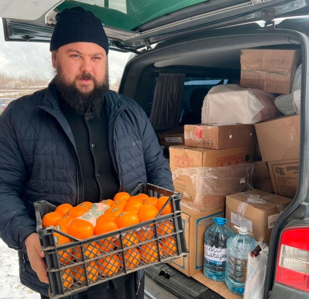 Гуманитарная поездка в район Артёмовска