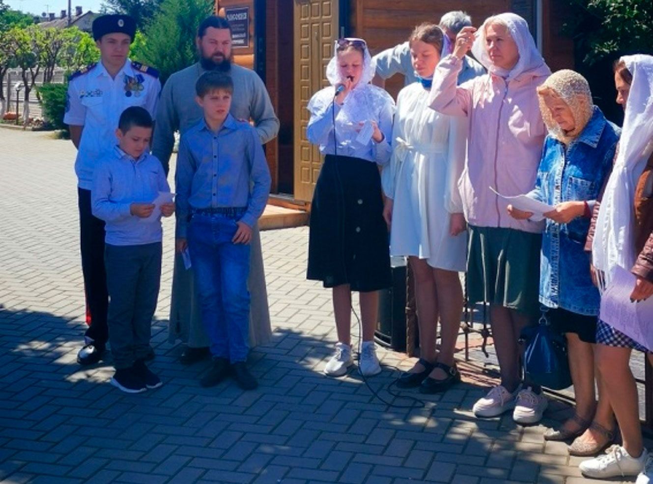 Праздничное мероприятие посвящённое Дню Победы