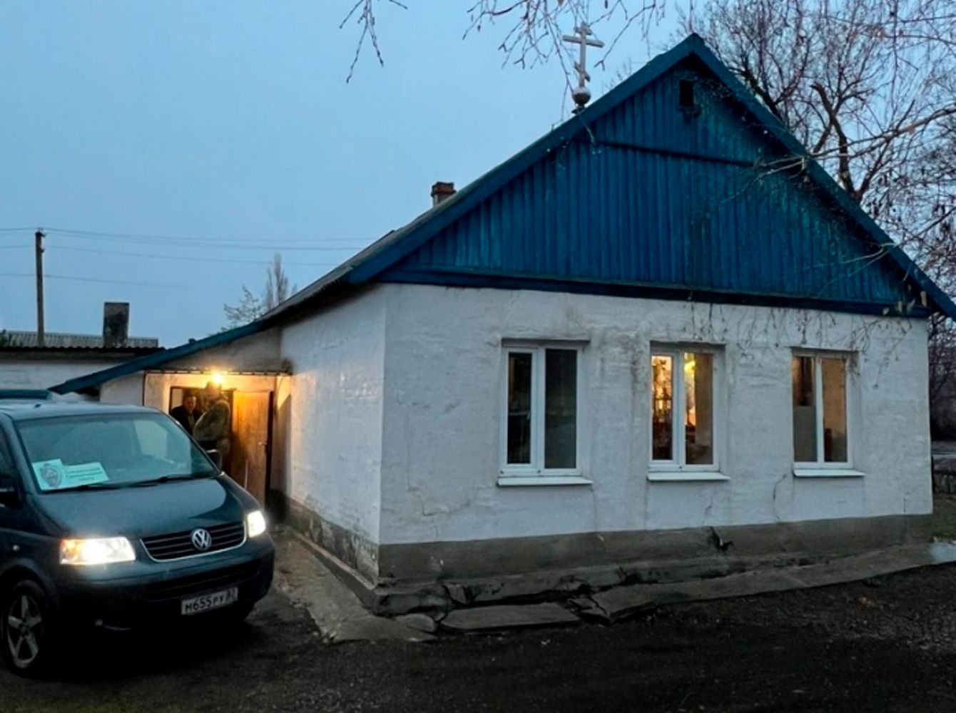 Гуманитарная поездка в Волноваху,