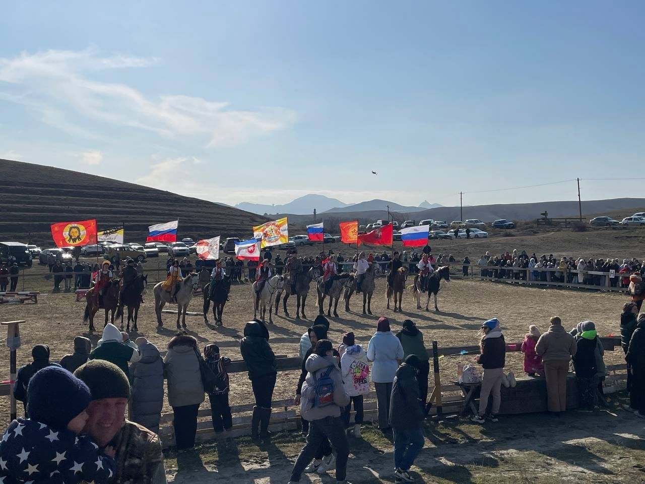 Конноспортивный праздник посвящённый Дню Защитника Отечества